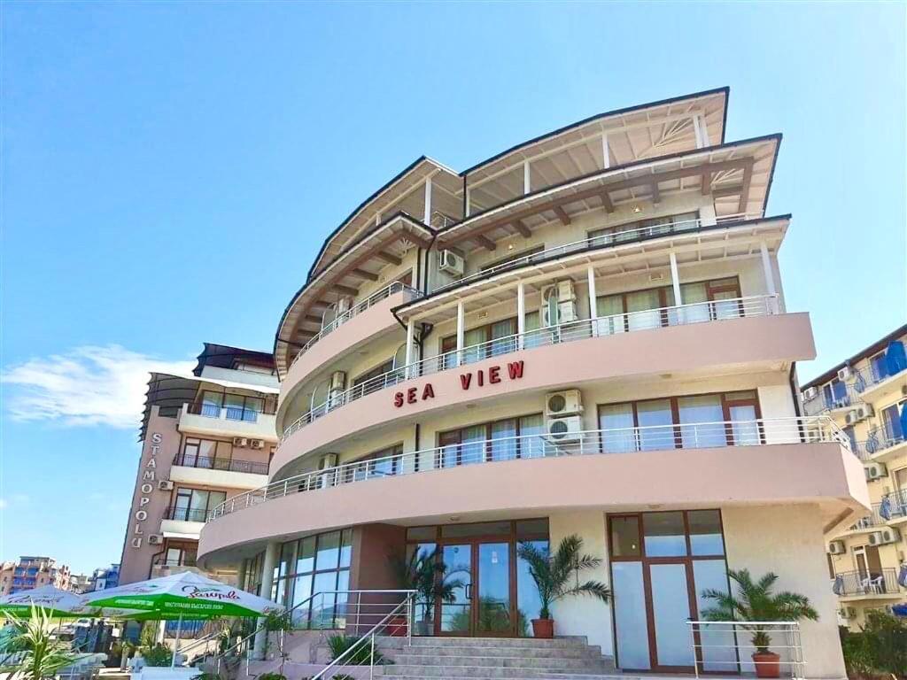 Sea View Otel Primorsko Dış mekan fotoğraf